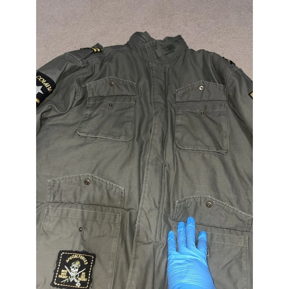 Regal Wear Insulated Green US Combat Jacket  Mens Size XL